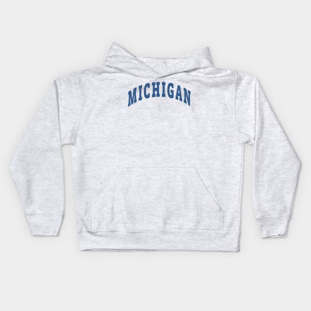 Michigan Capital Kids Hoodie by lukassfr